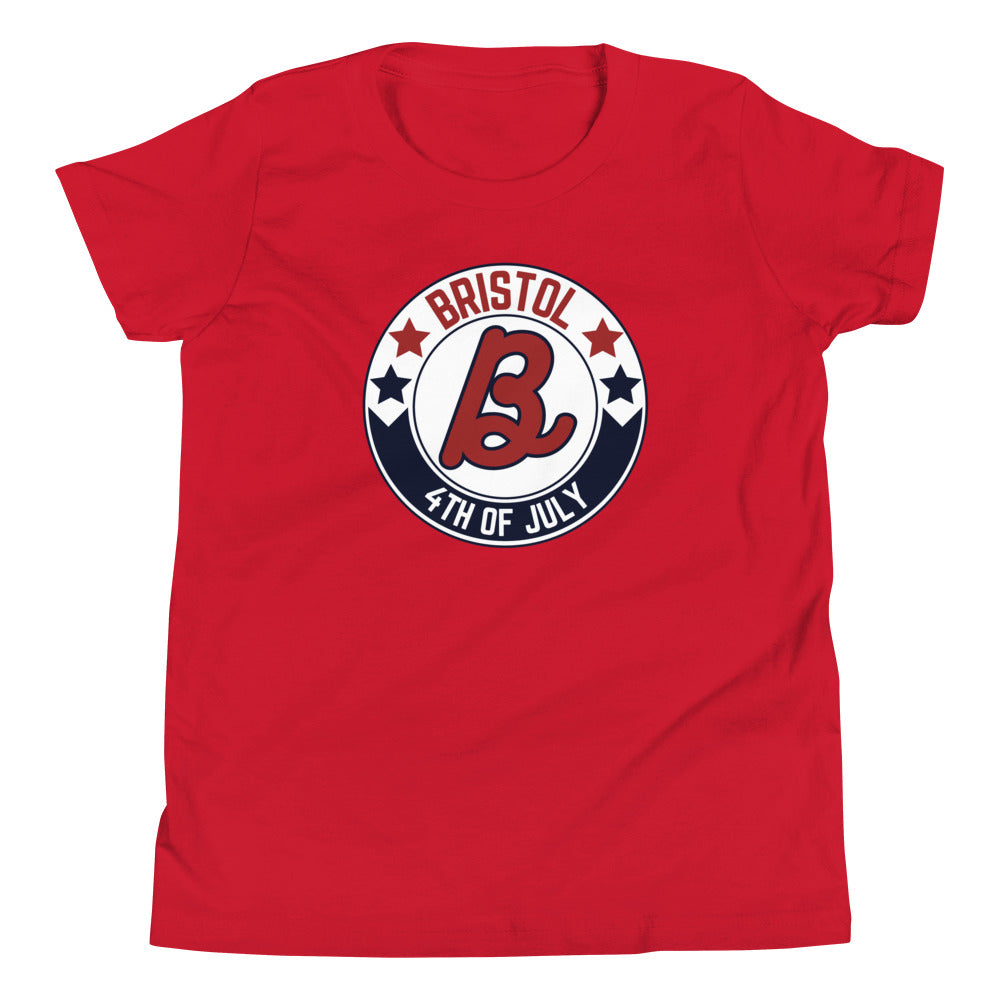 Youth Short Sleeve T-Shirt :: Bristol "B" Centered