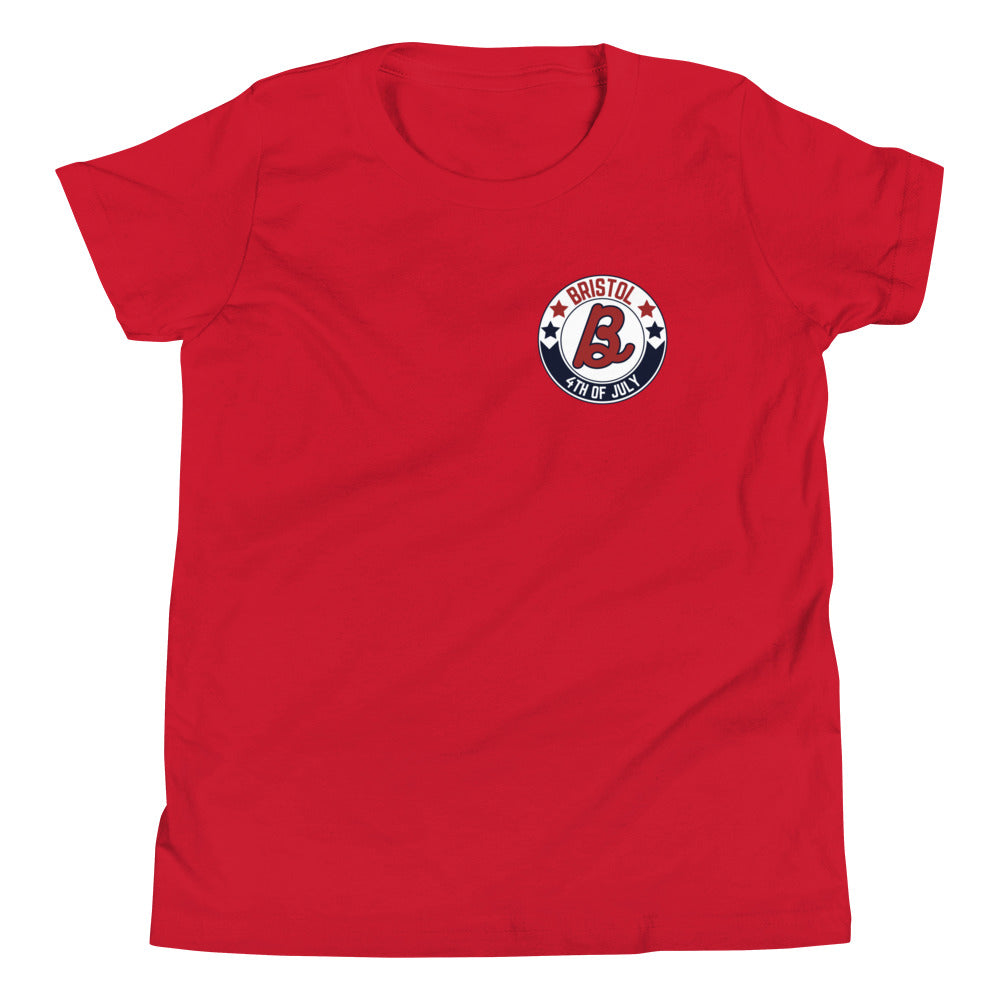 Youth Short Sleeve T-Shirt :: Bristol "B" Small Logo