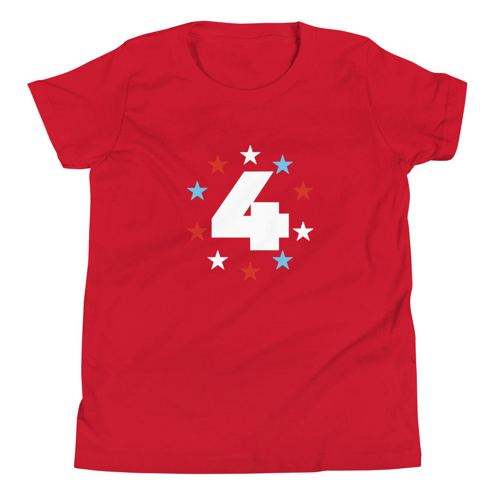 Youth Short Sleeve T-Shirt :: 4th - Circle of Stars