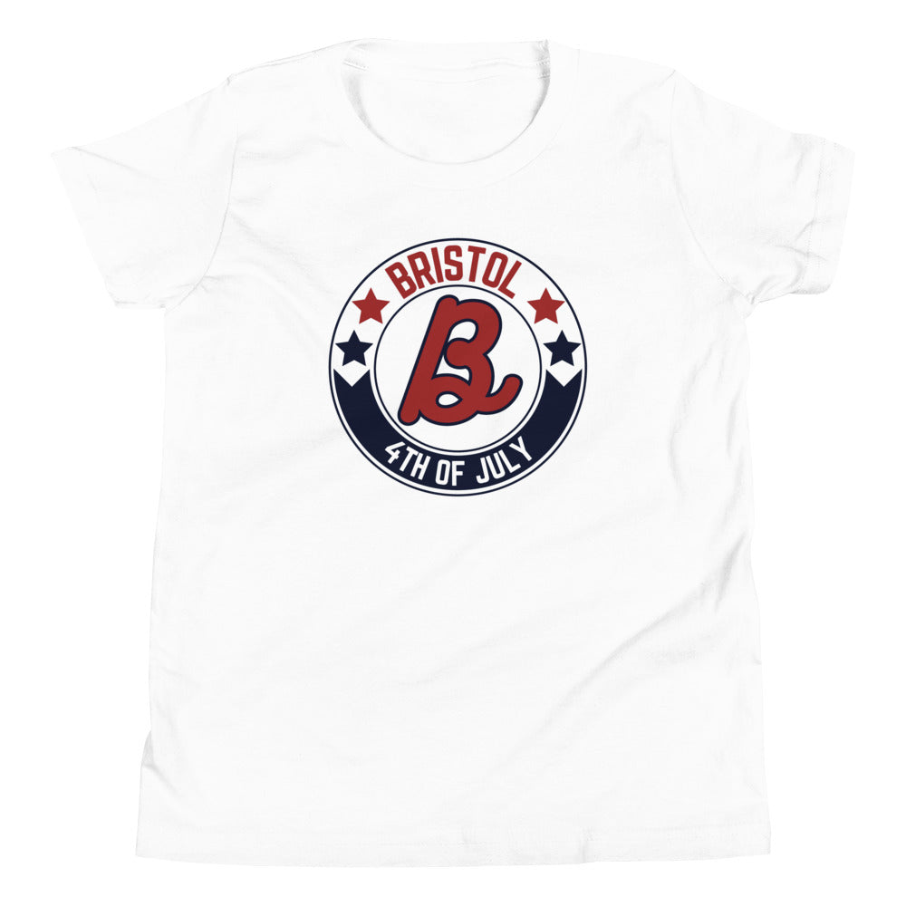 Youth Short Sleeve T-Shirt :: Bristol "B" Centered